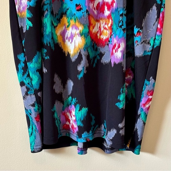 Orion London| Gorgeous Multicolor Abstract Black Tunic or Mini Dress Sz XS/S - Picture 7 of 10